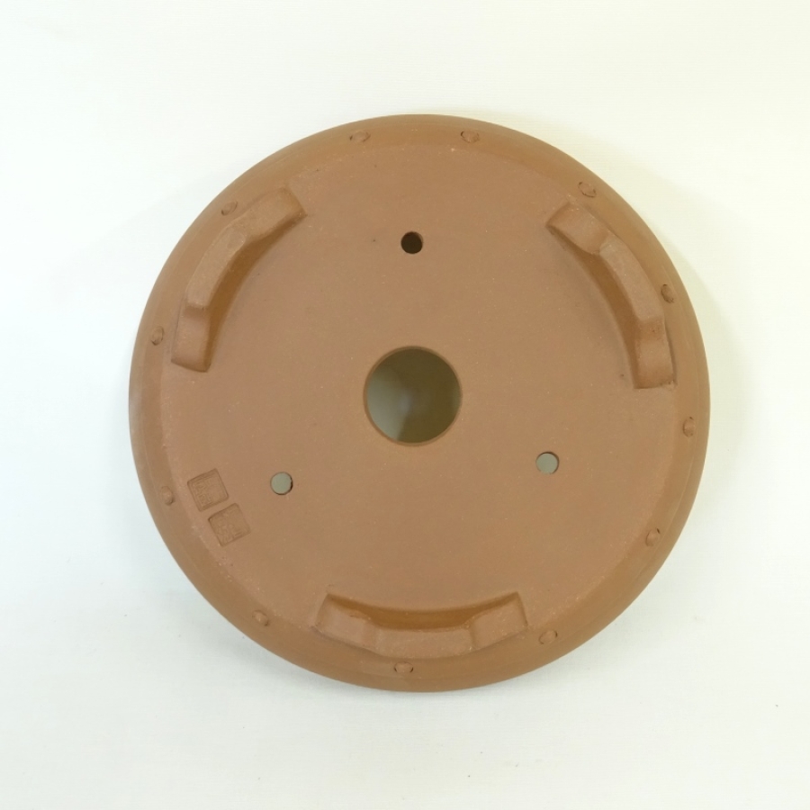 Runde Bonsaischale 2955 / Durchmesser: 25 cm braun